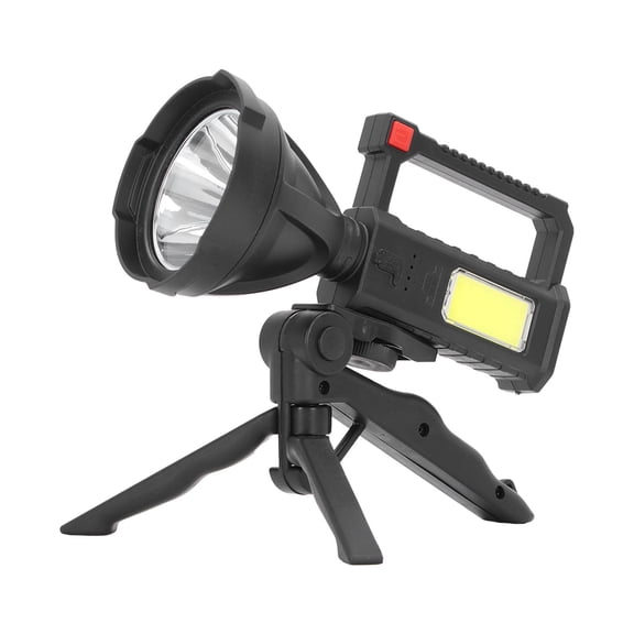 Rupoun Outdoor Searchlight Multifunctional Emergency Flashlight USB Rechargeable Waterproof Portable Searchlight (8.27 inches / 21 cm)