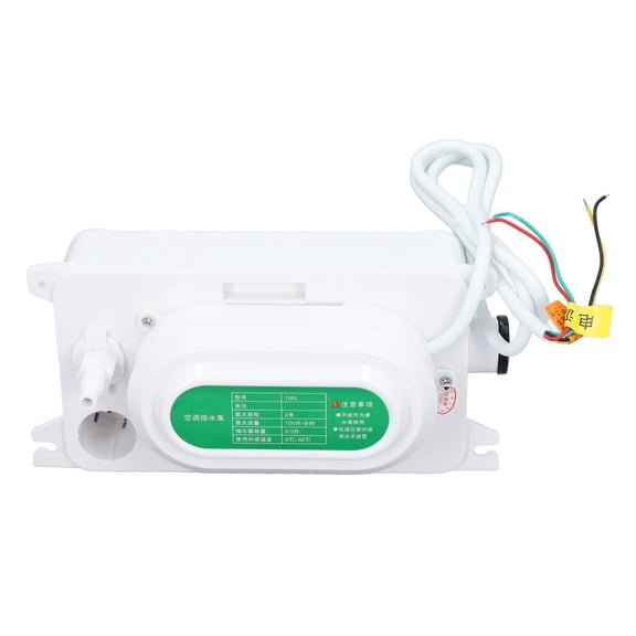Rupoun PC-100L Automatic HVAC Condensate Pump 100L/H Flow 500ml Tank for Dehumidifier 100-230V