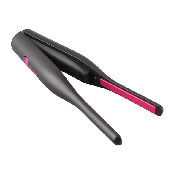Rupoun Pencil Flat Iron PTC Fast Heating Cordless Small Hair Straightener Curler for All Hair Types Black 8.66 inches / 22 cm