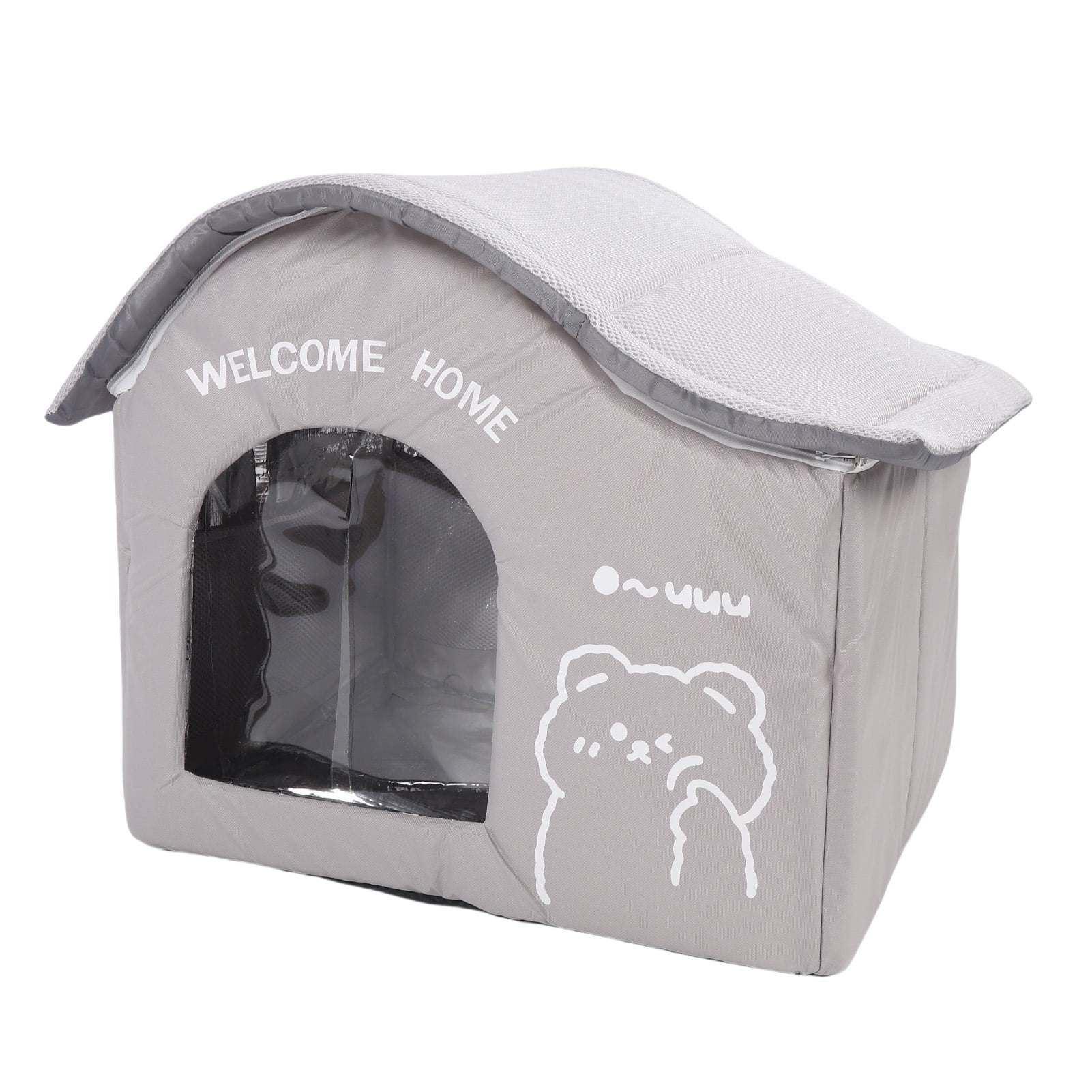 Rupoun Pet Cooling House Enhanced Comfort Portable Weather Proof Oxford Cloth Dog Cat Cooling Bed For Home Indoor Outdoor Resting, Washable Pet Furniture Sized Medium