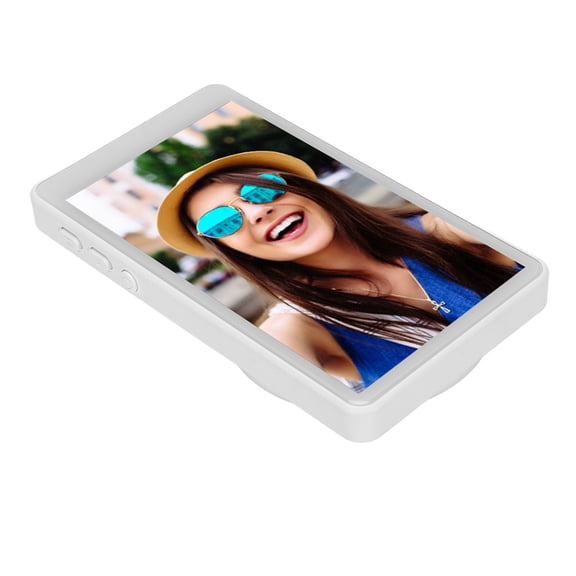 Rupoun Phone Vlog Selfie Screen 4.02 Inch Display Wireless Magnetic Rear Camera Monitor for Android Live Stream Recording Dual Unit Size 4.02 inches / 10.2 cm, White