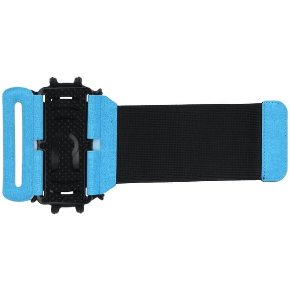 Rupoun Phone Wristband Holder 360 Degree Rotatable Arm Band Phone Case for IPhone 13 Pro Max for Running Sports Blue S Size - Compatible with Samsung S22+ Huawei OPPO Pixel LG