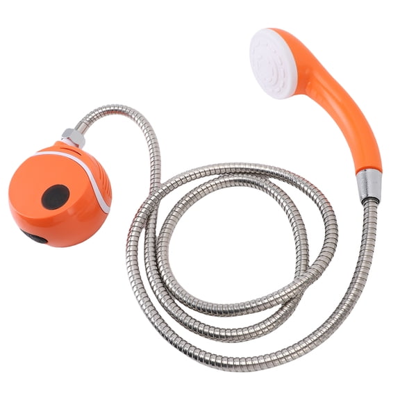 Rupoun Portable Camping Shower 2200mAh Rechargeable Shower Pump System with Shower Head for Hiking Travel Car Washing Pet Bath