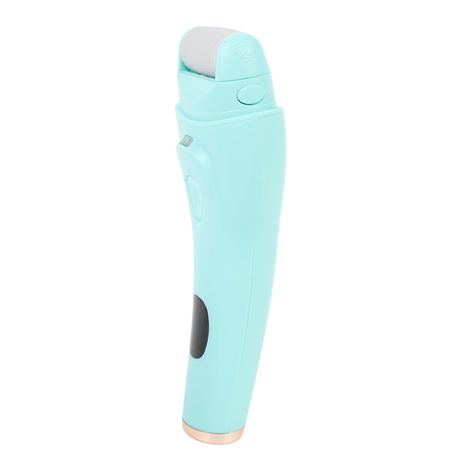 Rupoun Portable Electric Callus Remover for Feet, Digital USB Rechargeable Water Proof Foot Polisher, Professional Pedicure Tool for Cracked Heels, 8.27 inches / 21 cm, Light Blue