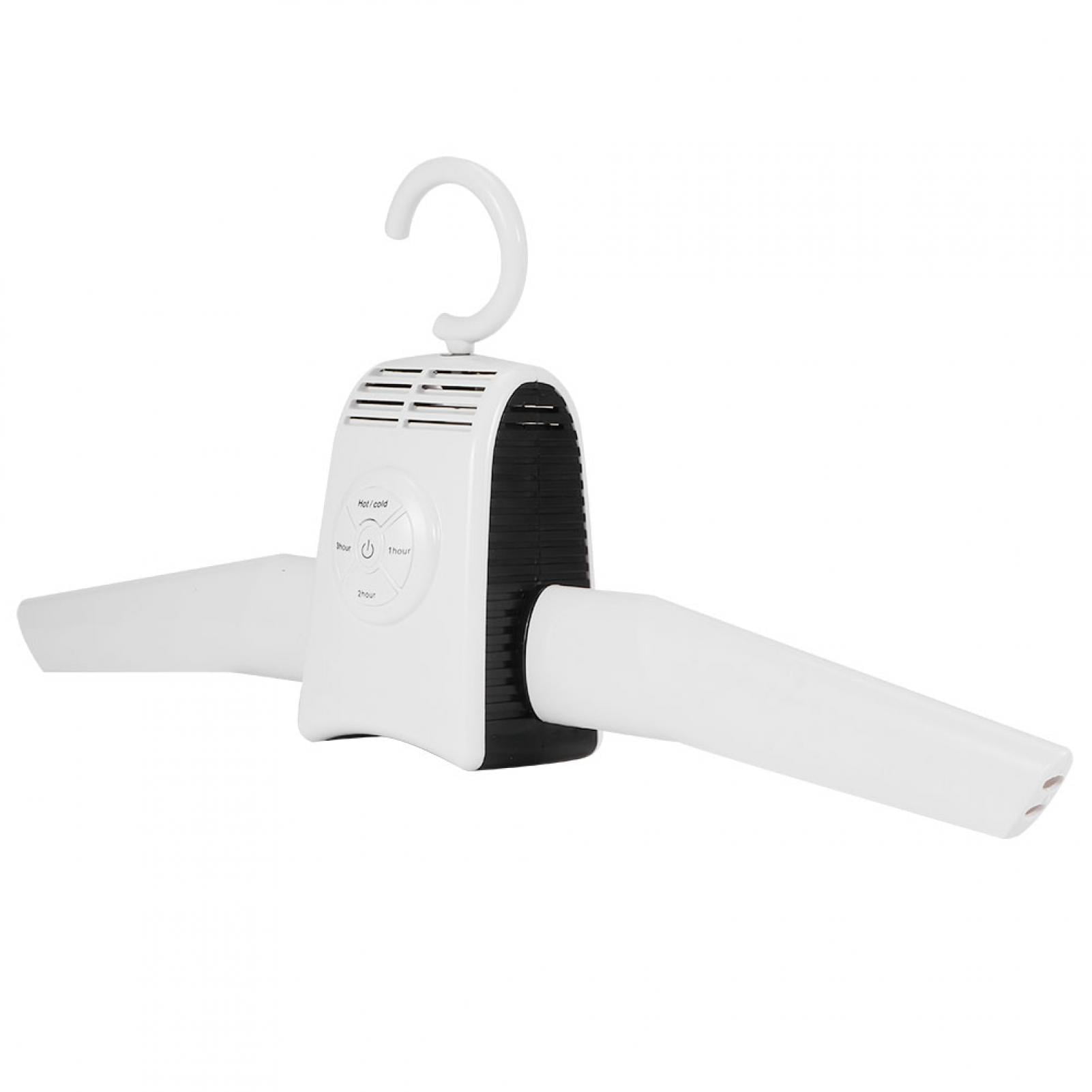 Rupoun Portable Electric Clothes Drying Rack Foldable Laundry Dryer Hanger for Travel, Shoes Dryer Machine 110-240V, 11lbs Load Bearing, ABS Material, 16.7 inches / 42.5 cm