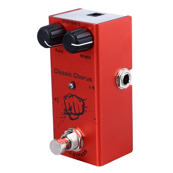 Rupoun Portable Electric Guitar Effects Pedal Mini Stompbox For Performance Multiple Modes Accurate Tone Control Classic Chorus(05) 4.33 inches / 11 cm