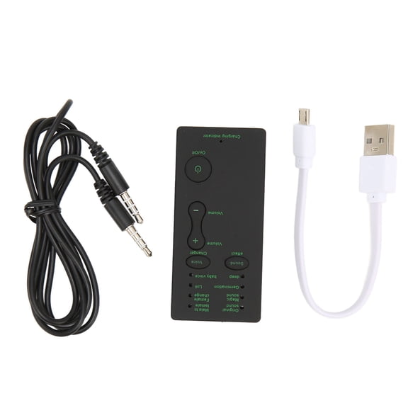 Rupoun Portable Handheld S10 Voice Changer Modulator 7 Modes for PC Phone Laptop (4.72 inches / 12 cm) [cite: 10, 11]