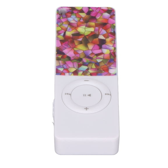 Rupoun Portable MP3 Player HiFi Lossless Slim Classic Sensitive Touch Buttons Support Up to 64 GB Pocket Music Player, Red