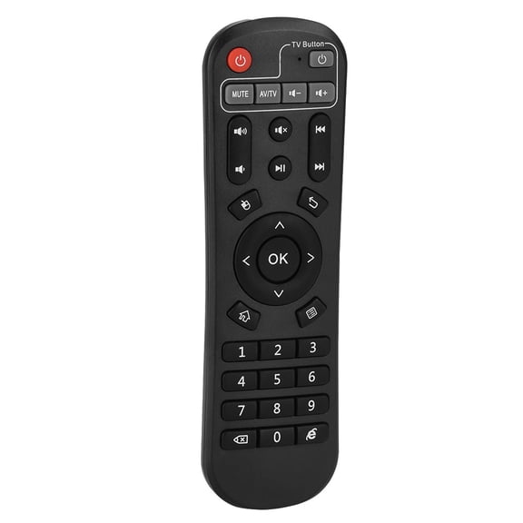 Rupoun Precise Control Set Top Box Remote Control >8m Distance TV Box Replacement Remote for EVPAD Pro/2S/2T/Plus/Pro+/2S+