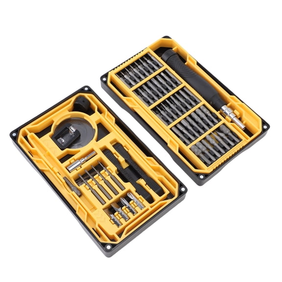 Rupoun Precision Screwdriver Set 74-in-1 Professional Magnetic Repair Tool Kit with 73 Bits, Metal Tweezers and Case for Computer, Watch, Glasses Repair (7.09 in / 18.0 cm)