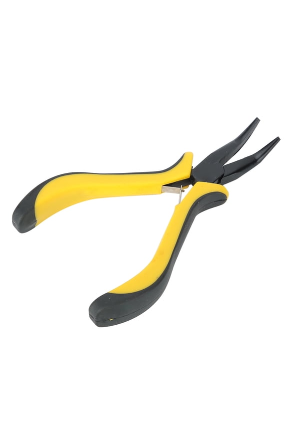 Precision Watch Repair Tool Bend Nose Pliers Watchband Removal Strap Remover DIY Jewelry Making Tool, Ergonomic Grip, 7.87 inches / 20 cm Length, Random Handle Color