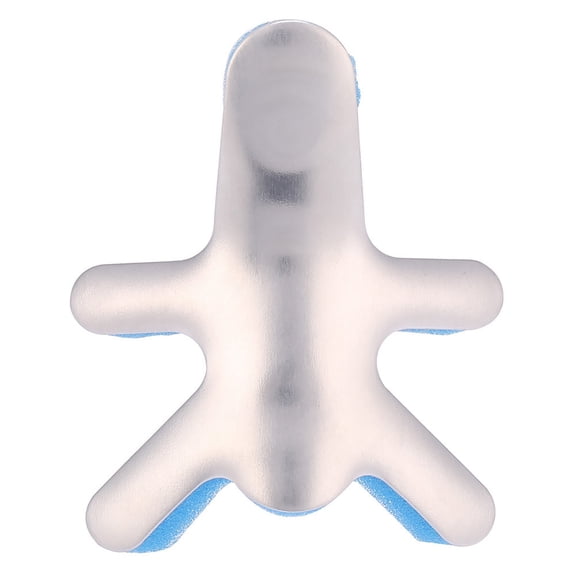 Rupoun Premium Aluminium Toad Finger Splint Malleable Brace Support for Rapid Recovery from Broken Fingers, Arthritis, Trigger Finger, and Mallet Finger Injuries - Size M (7x7 cm / 2.8x2.8 inches)