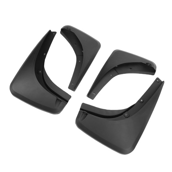 Rupoun Premium Mud Splash Guard Deflector 4PCS High Strength Tire Protector Mudflap Replacement for Jeep Renegade 2015-2024 Black Includes Hardware 11.42 inches / 290 mm