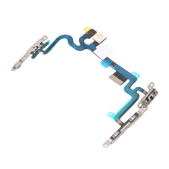 Rupoun Premium Power Volume Button Flex Cable Replacement Parts for iPhone 7, Reliable Power On Off Ribbon Connection, Easy Installation Setup, 4.72 inches / 12 cm Length, Single Piece Assembly Kit