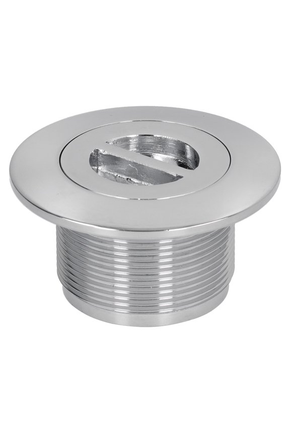 Premium Stainless Steel Swimming Pool Main Drain Suction Port, Professional Grade Water Inlet & Outlet Accessory for Pools, Spas, and Hot Springs (3.5 x 3.5 x 1.8 inches / 8.8 x 8.8 x 4.6 cm)