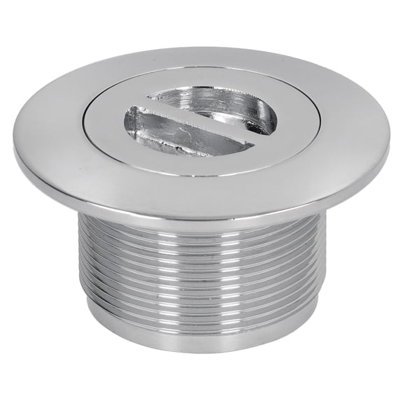 Rupoun Premium Stainless Steel Swimming Pool Main Drain Suction Port, Professional Grade Water Inlet & Outlet Accessory for Pools, Spas, and Hot Springs (3.5 x 3.5 x 1.8 inches / 8.8 x 8.8 x 4.6 cm)