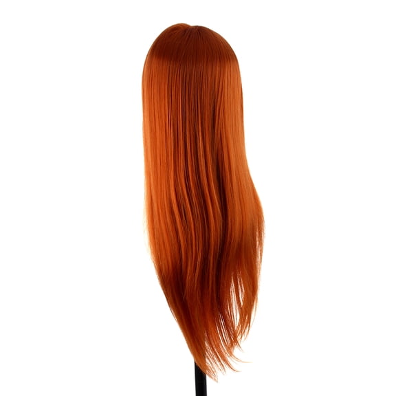 Rupoun Professional 24 inches / 60 cm Hairdressing Dolls Styling Mannequin Head for Long Hair Practice Training Cosmetology Students Braiding Setting