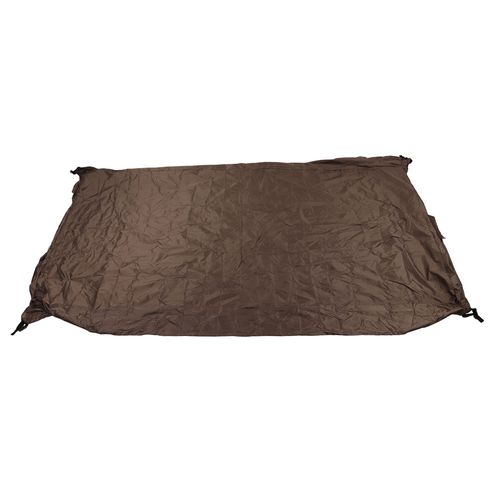 Rupoun Professional Brown Ping Pong Table Cover, 110x60x28.7 Inches / 280x153x73 cm Outdoor Waterproof Dustproof Table Tennis Protective Cover with Silver Coating