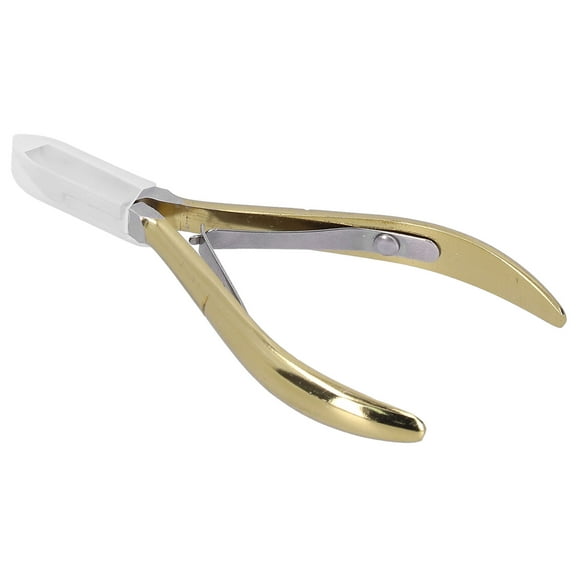 Rupoun Professional Carbon Steel Cuticle Nippers Dead Skin Remover Manicure Tool, 7.09 in / 18 cm
