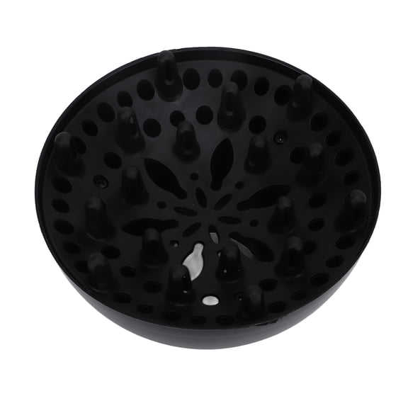 Rupoun Professional Hair Dryer Diffuser Fast Heat Dissipation Hairdressing Blower Diffuser Black For Curly Hair Salon And Home Use Easy Styling Tool (5.51 inches / 14 cm)