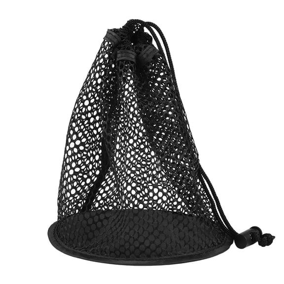 Rupoun Professional Nylon Mesh Golf Ball Bag, Lightweight Storage Holder Golf Pouch Poke, Durable 50 Balls Collector Net Bag for Match Training Sports Accessories (5.9 x 7.5 inches / 15 x 19 cm)