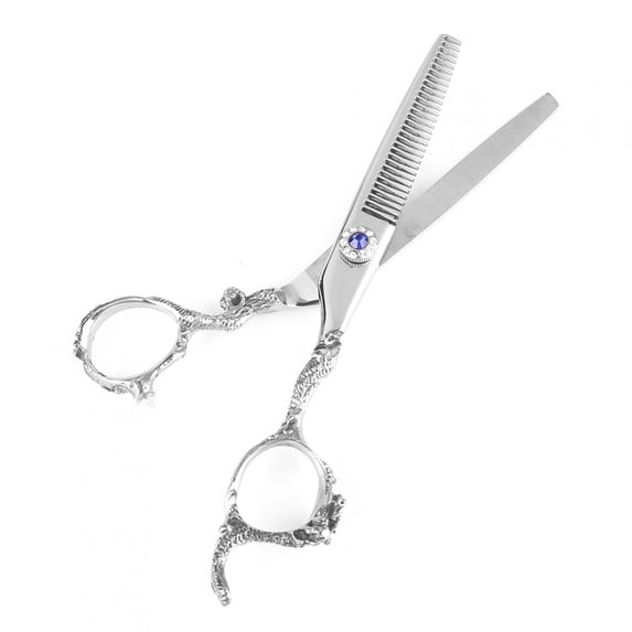 Rupoun Professional Thinning Scissors for Hair Cutting, 6.9 Inches / 17.5 cm Premium Stainless Steel Hairdressing Shear for Salon and Home Use