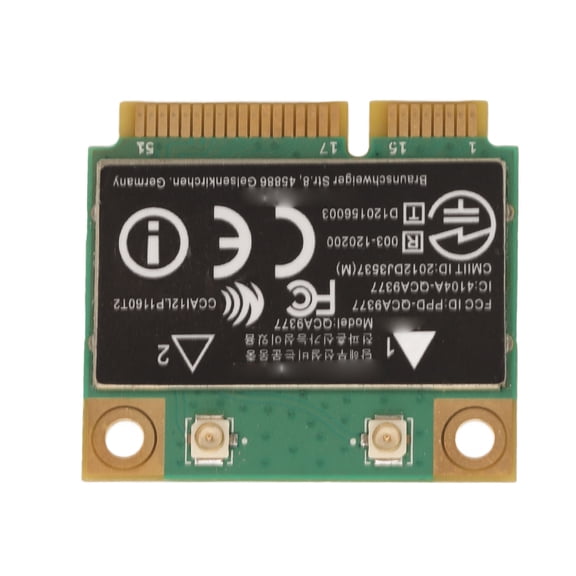 Rupoun QCA9377 Mini PCIE WiFi Card 433Mbps 2.4G 5Ghz Dual Band Wireless Adapter Module for Windows 7 8 10 Laptop Mini PC High Speed Networking Equipment (7 inches / 17.78 cm)