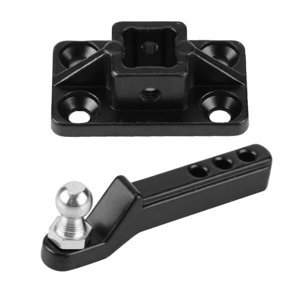 Rupoun RC Metal Tow Shackle Hook for Trx-4 Axial Scx10 D90 Crawler Cars Hitch Trailer Model Parts, 1.57 inches / 4 cm