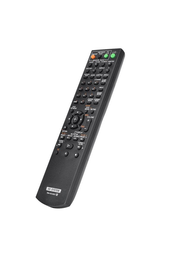RM-ADU007 Wireless Replacement Smart Remote Control for AV Audio System Home Theater Receiver 8.3 inches / 21 cm Black