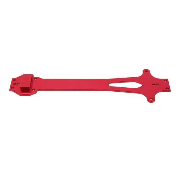 Rupoun Red Aluminum Alloy RC Second Floor Board Replacement Part for LC RACING WLtoys 144001 124018 124019 1/14 Scale Models, High Durability Upgrade Accessory (6.5 inches / 16.5 cm)
