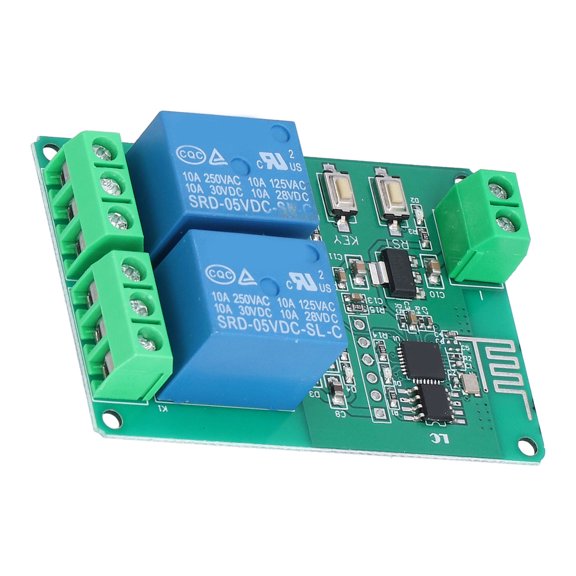 Rupoun Relay Module WiFi Wireless Board Remote Switch Control Accessory DC 5V 10A ESP8266 2 Channel