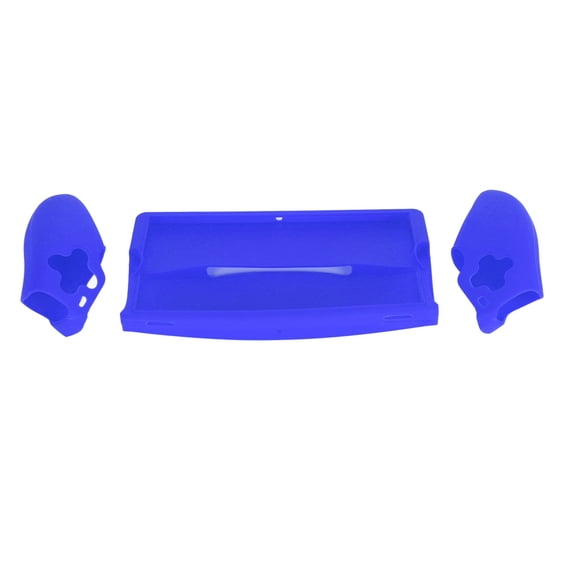 Rupoun Remote Player Protective Case for PlayStation 5 PS5 Portal Shock Absorbing Scratch Proof Soft Silicone Handheld Console Cover Ergonomic Grip Blue