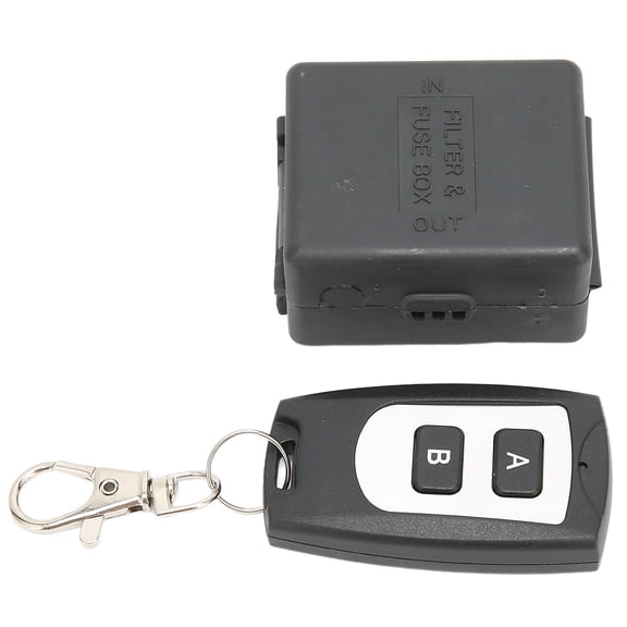 Rupoun Remote Relay Switch 433MHz 1CH Wireless Learning Transmitter Receiver for Light Electric Door Window 10A 220V