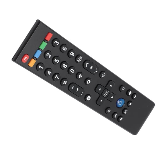Rupoun Replacement TV Remote Control Wear Resistant Sensitive Buttons Universal Controller for LeTV Television and LeTV Box, No Battery Included, Black, 8.66 inches / 22 cm