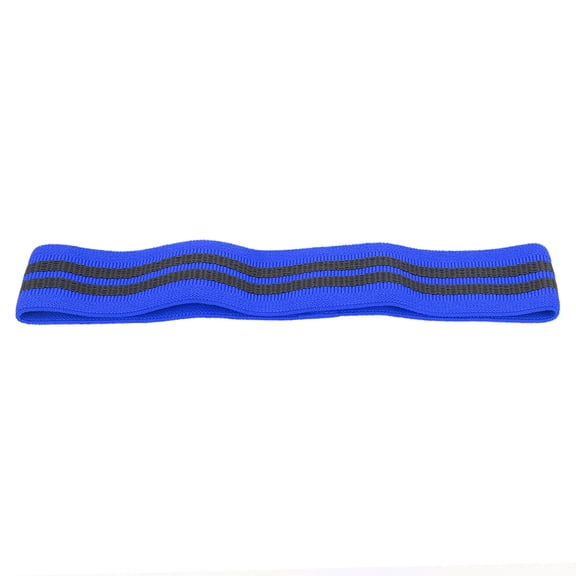 Rupoun Resistance Belt Latex Antiskid Elasticity Fitness Deep Squat Yoga Stretch Pull Strap Equipment for Legs Butts Blue S Size 12.6 inches / 32 cm