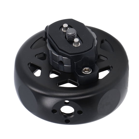 Rupoun Round Camera Cage Grip Aluminum Alloy Handheld Mirrorless Video Stabilizer System Expansion Mount Bracket Holder with 1/4 Inch 3/8 Inch Screw Holes