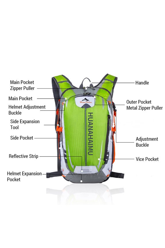 Running Hydration Backpack Breathable Water Bladder Pack Waterproof Cycling Rucksack Lightweight Hiking Daypack for Men Women Outdoor Sports Mountain Biking Black and Gray