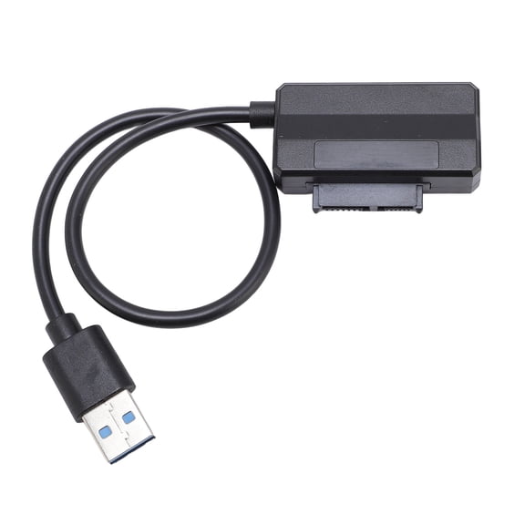 Rupoun Serial ATA to USB Adapter Cable Efficient Transfer High Stability SATA II Interface for Laptop CD DVD ROM Optical Drive