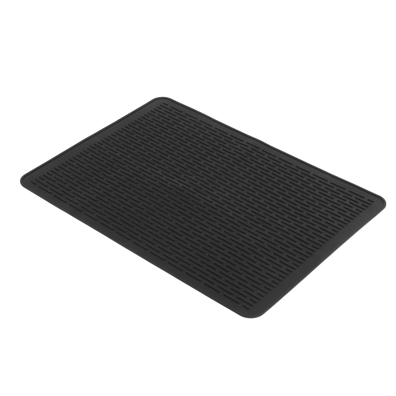 Rupoun Silicone Stove Mat Extra Large Heat Resistant Prevent Scratching Non Slip Silicone Stove Top Protector for Kitchen Black 25.5 x 17.7 inches / 64.8 x 45 cm