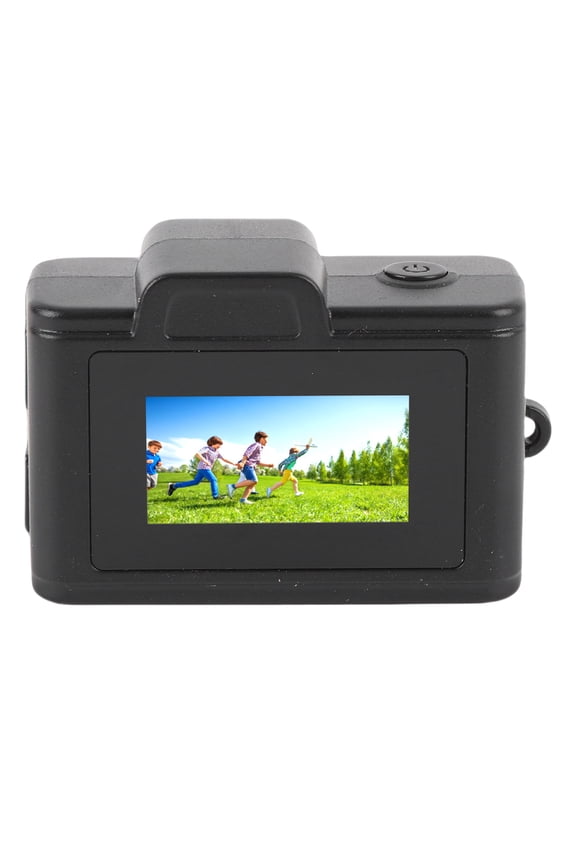 Small Keychain Camera 1080P HD 0.96 Inch Screen Wide Angle Lens 6 Filter Effects USB C Sharing Portable Micro Video Camcorder 100 Min Battery (1.69 x 1.06 x 0.75 inches / 43 x 27 x 19 mm)