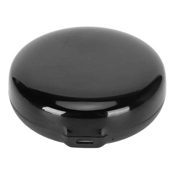 Rupoun Smart IR Remote Control WiFi Bluetooth Universal Infrared Controller for TV AC, Works with Alexa and Google Assistant, Black
