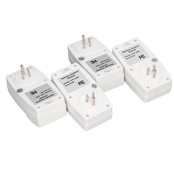 Rupoun Smart Switch Socket with Remote Control Wireless Power Outlet Set 110V[cite: 1]