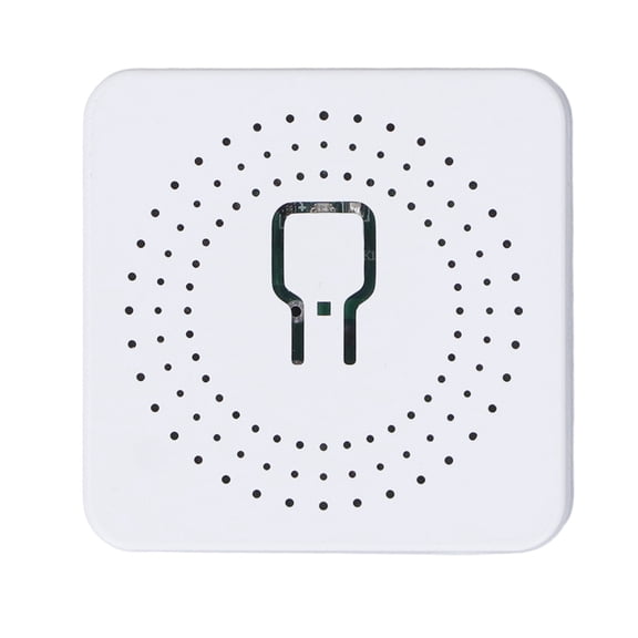 Rupoun Smart WiFi Switch Module Mini Remote Control Breaker, 16A 3500W 100-240V, Compatible with Alexa and Google Home for Household Appliances, White