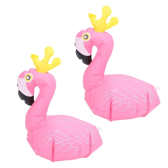 Rupoun Solar Flamingo Pool Lights 16 Color Changing IP68 Waterproof Floating Flamingo Pool Light with Remote Control, LED Solar Pool Floating Lights Decorative for Outdoor Swimming Pool (2 Pack)