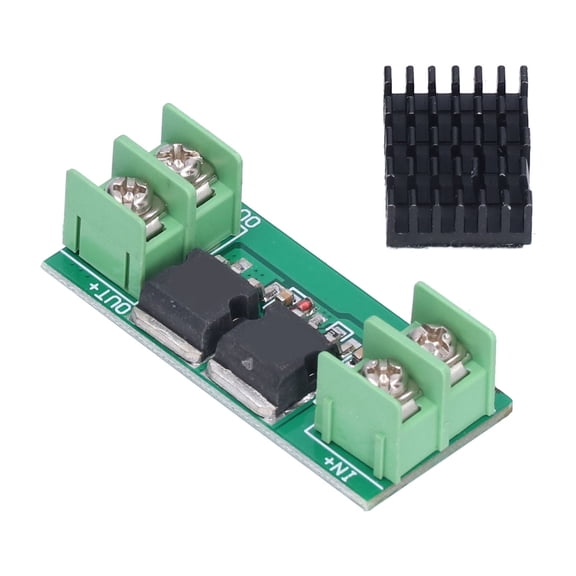 Rupoun Solar Ideal Diode Module Good Heat Dissipation Constant Current Power Module For Battery Charging Anti-Reflow 2.0 x 0.9 in / 50 x 22.8 mm