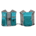 thumbnail image 1 of Rupoun Sports Running Vest Breathable Mesh Hydration Pack for Riding, Hiking, and Mountaineering in Blue - Lightweight 6.3 oz / 179g Support for Marathons, 1 of 6