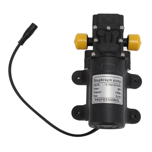Rupoun Sprayer Pump ABS Low Pressure Spraying System Water Pump for Home Lawn Garden Drip Irrigation 110-240V, Versatile Water Spray Pump and Sprinkler Pump for Outdoor Residential Plant Watering