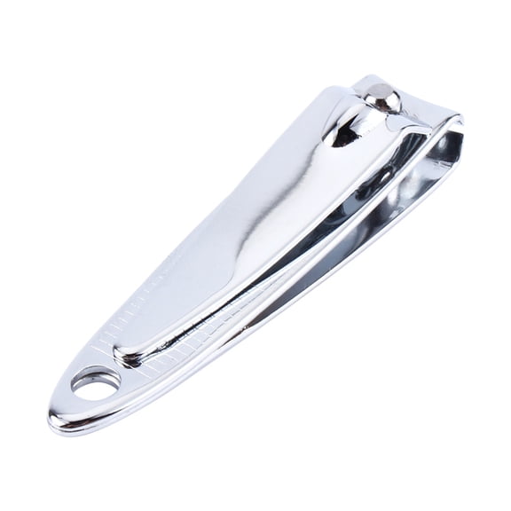 Rupoun Stainless Steel Nail Clipper Fingernail Cutter Trimmer for Manicure Pedicure Thick Nails Silver