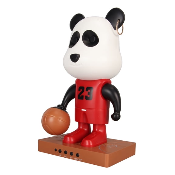 Rupoun Star Light Projector with Bluetooth Speaker, Panda Shape Projection Lamp, Basketball Night Light for Kids Room Decor, Perfect Christmas or Birthday Gift