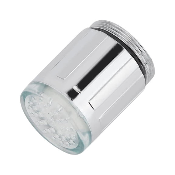 Rupoun Temperature Sensor Control Faucet RGB 3 Colors Change LED Light Bathroom Sink Water Tap 4.33 in / 11 cm